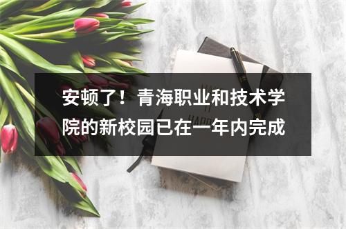 安顿了!青海职业和技术学院的新校园已在一年内完成