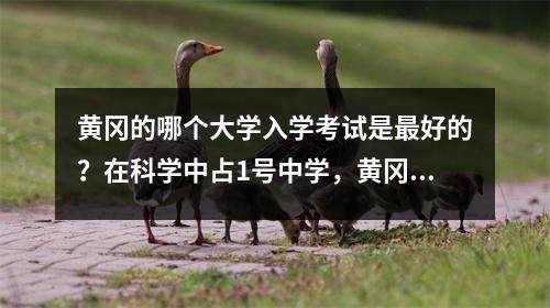 黄冈的哪个大学入学考试是最好的?在科学中占1号中学,黄冈中学的文科艺术中学,以及综合的黄色